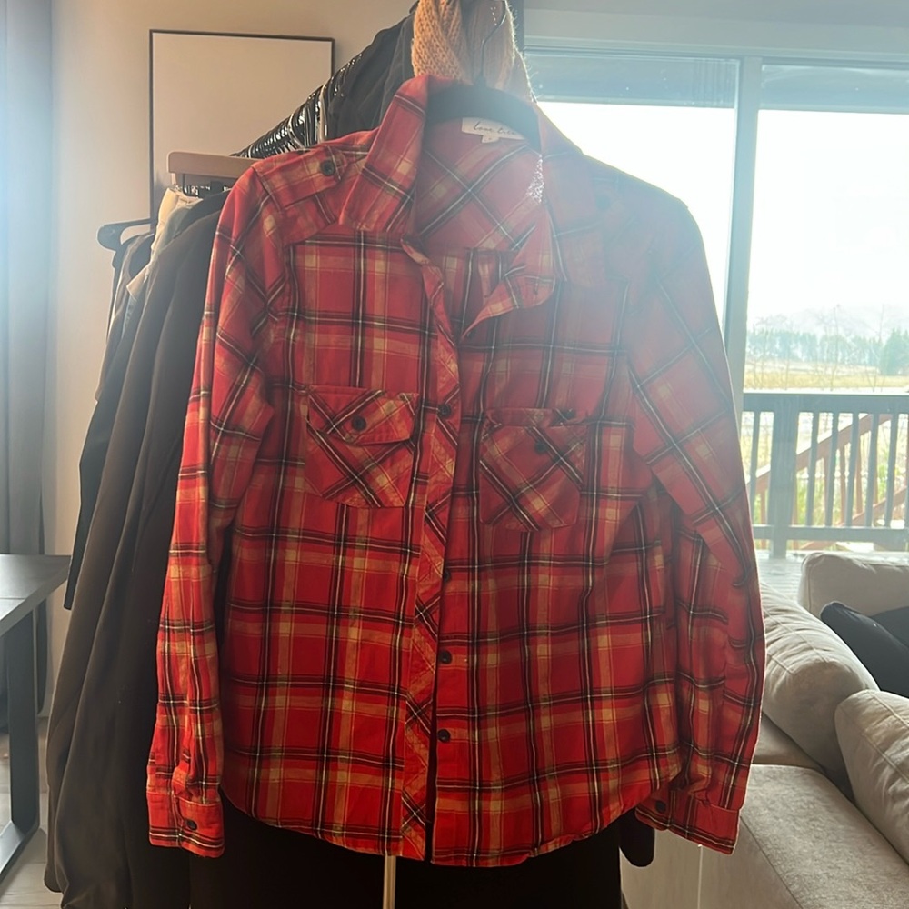 Love Tree Red Flannel